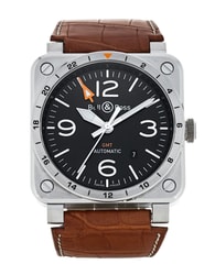 Bell and Ross BR 03-93 BR0393-GMT-ST/SCA